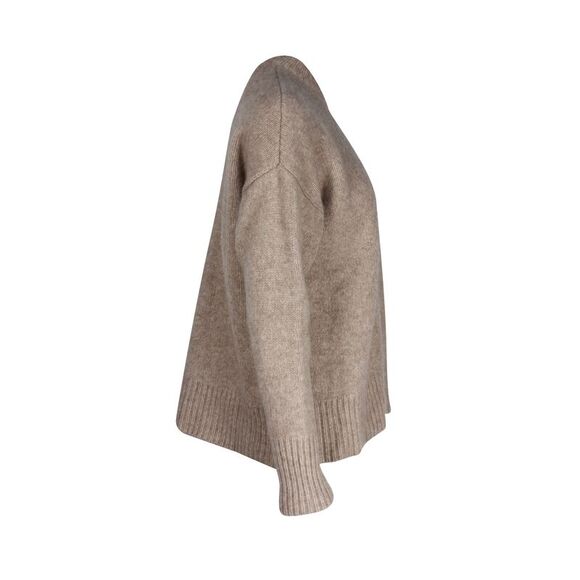 Co Knit Sweater in Brown Cashmere - Picture 2 of 5